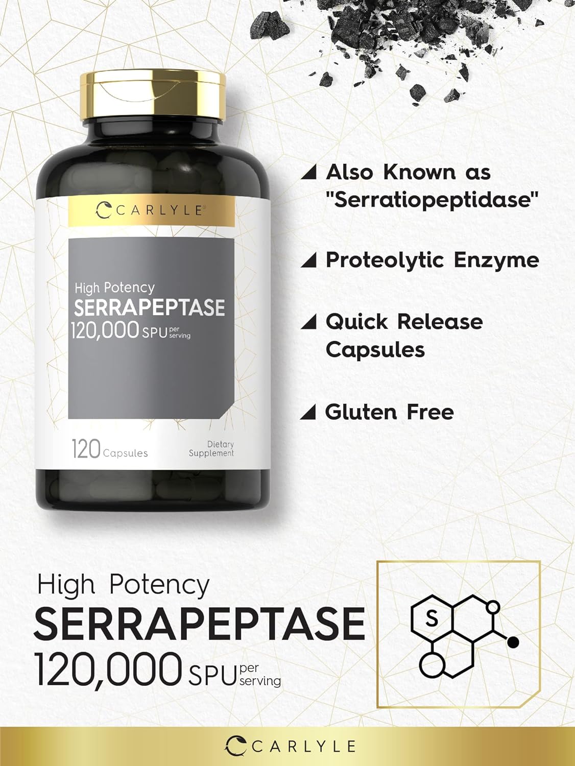 carlyle-serrapeptase-120000-spu-enzyme-supplement---120-capsules-for-sinus-health---gluten-free-formula-3