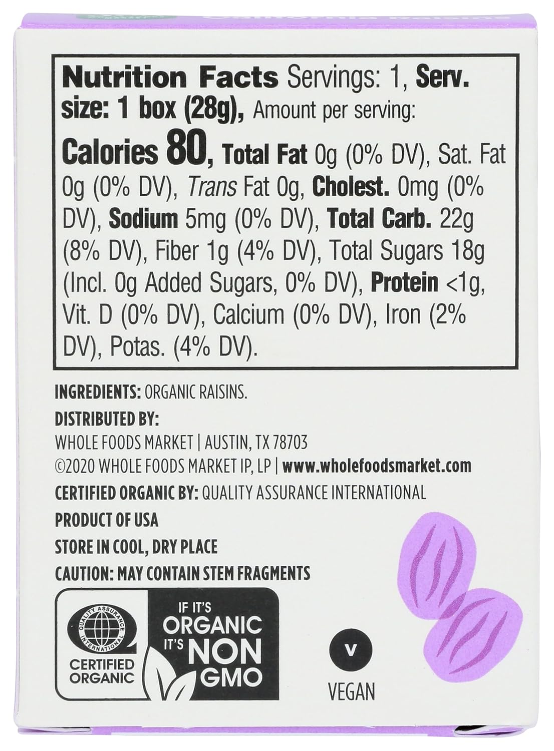 whole-foods-market-365-organic-raisins-6-count-1-ounce---healthy-snack-option-for-on-the-go-2