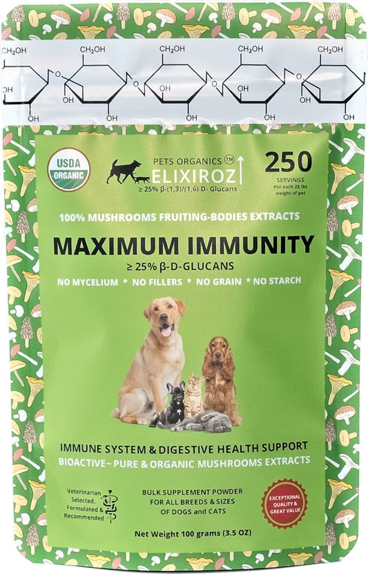 organic-pet-immunity-booster-with-mushrooms-for-dogs-cats---veterinarian-formulated-with--glucan-reishi-extracts-1