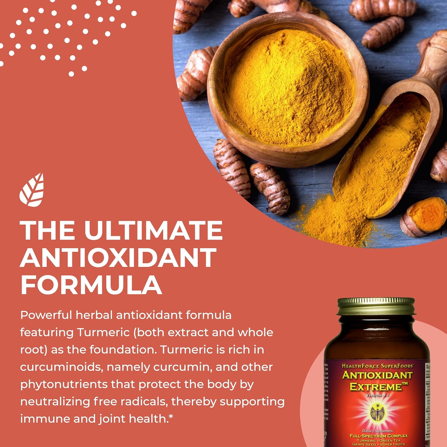 HealthForce SuperFoods Antioxidant Extreme Supplement - 120 Capsules, Vegan-Friendly Formula - Espot.com.au