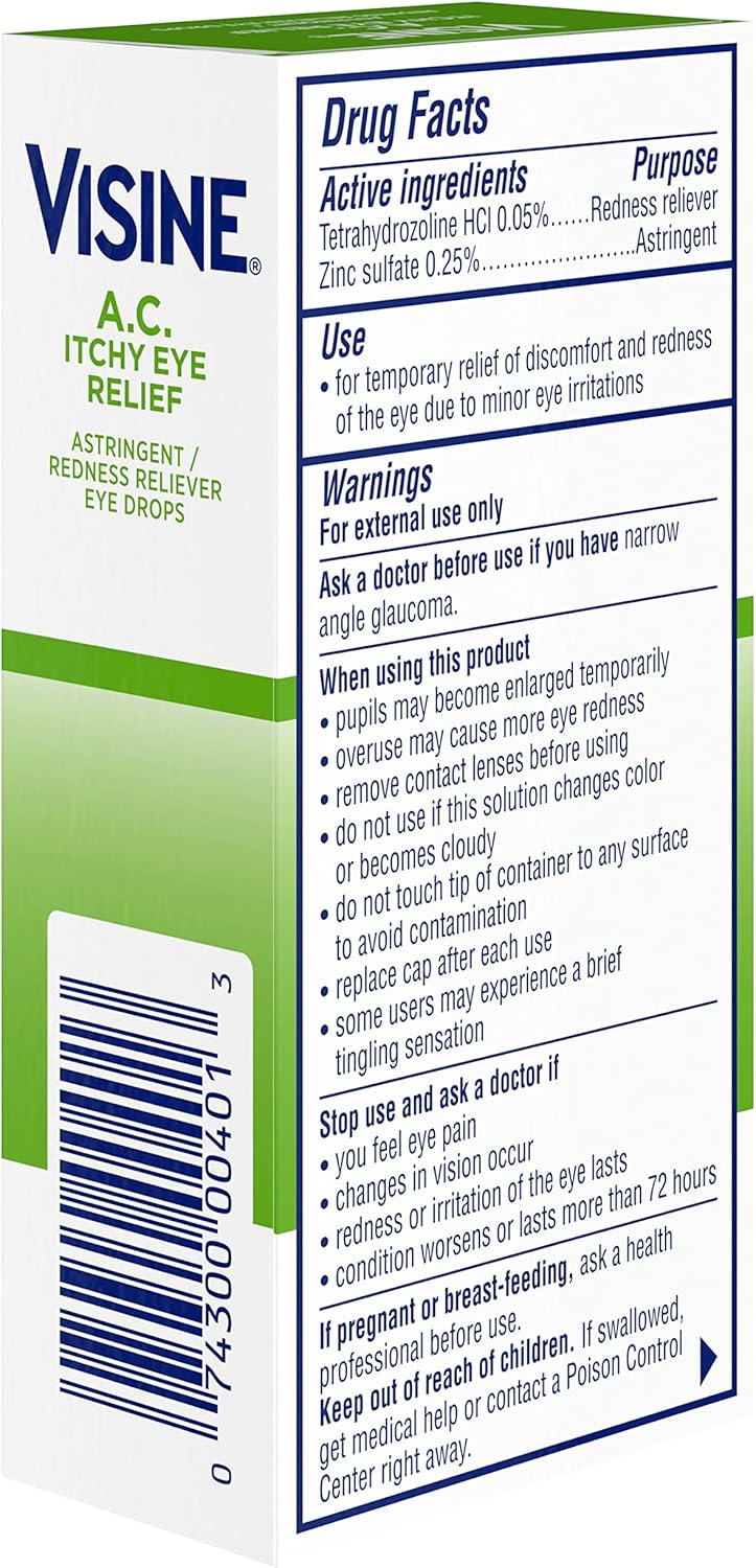 visine-ac-itchy-eye-relief-drops-with-zinc-sulfate-tetrahydrozoline-hcl---redness-reliever-astringent-for-irritated-eyes---05-fl-oz-13