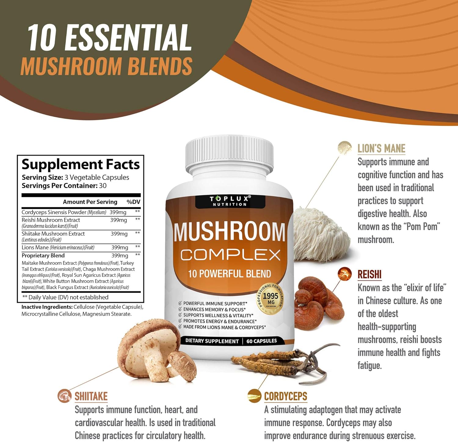 organic-mushroom-supplement-blend-for-immune-support-memory-focus-and-energy---lions-mane-cordyceps-reishi-chaga---60-capsules-by-toplux-4