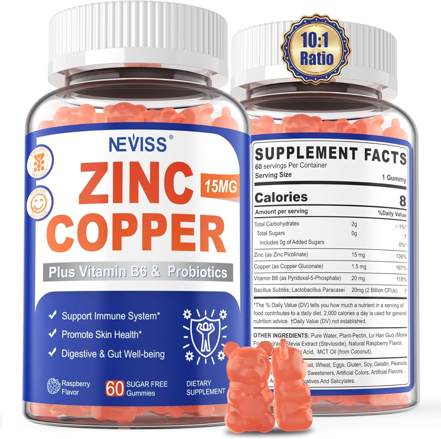 vegan-zinc-gummies-with-copper-probiotics-and-vitamin-b6-for-immunity-gut-health---non-gmo-120-ct-1