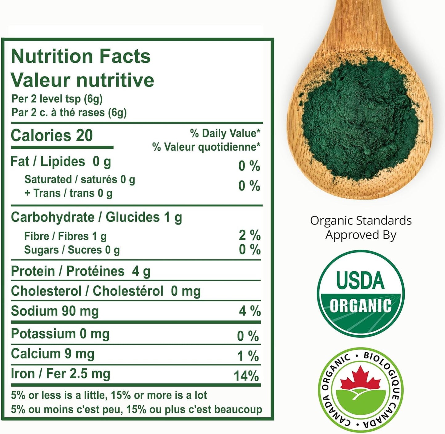 454g-aimgrow-organic-spirulina-powder---protein-rich-for-eye-skin-immune-health---canada-organic-non-gmo-gluten-free-5