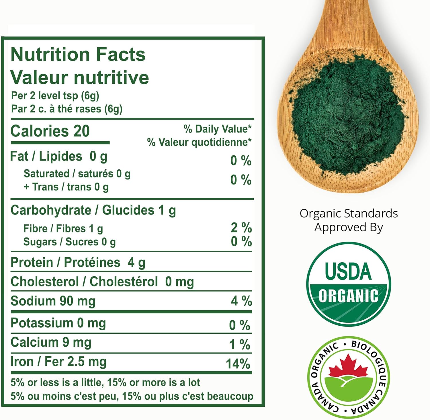 454g-aimgrow-organic-spirulina-powder---protein-rich-for-eye-skin-immune-health---canada-organic-non-gmo-gluten-free-5