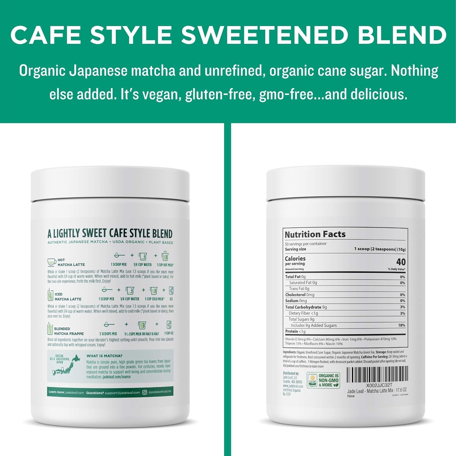 jade-leaf-matcha-latte-mix-bundle---500g-canister-10ct-stick-packs---sweetened-green-tea-powder-for-cafe-style-lattes-2