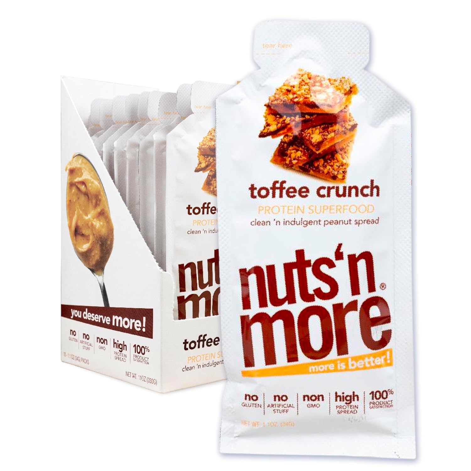 nuts-n-more-toffee-crunch-snack-packs---high-protein-peanut-spread-all-natural-low-carb-low-sugar-gluten-free-non-gmo-omega-3s-antioxidants---110oz-packets-10-pack-1