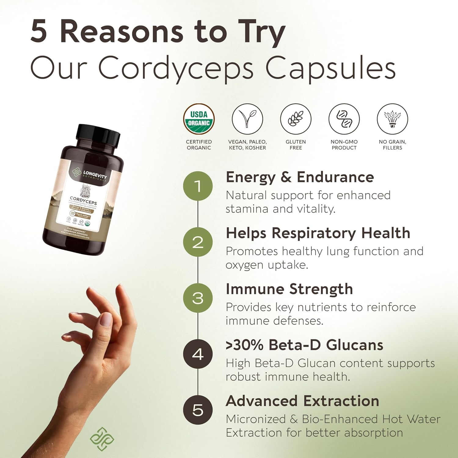 organic-cordyceps-mushroom-capsules---ultra-concentrated-extract-supplement-for-energy-endurance-and-stamina---100-fruiting-body---120-count-2
