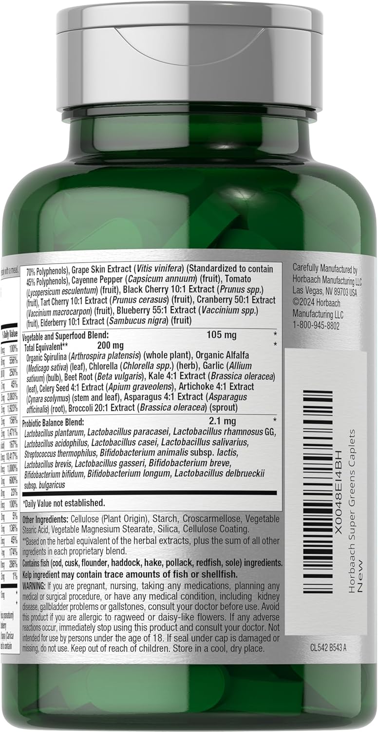 150-caplets-horbach-super-greens-supplement-with-probiotics---non-gmo-gluten-free-3