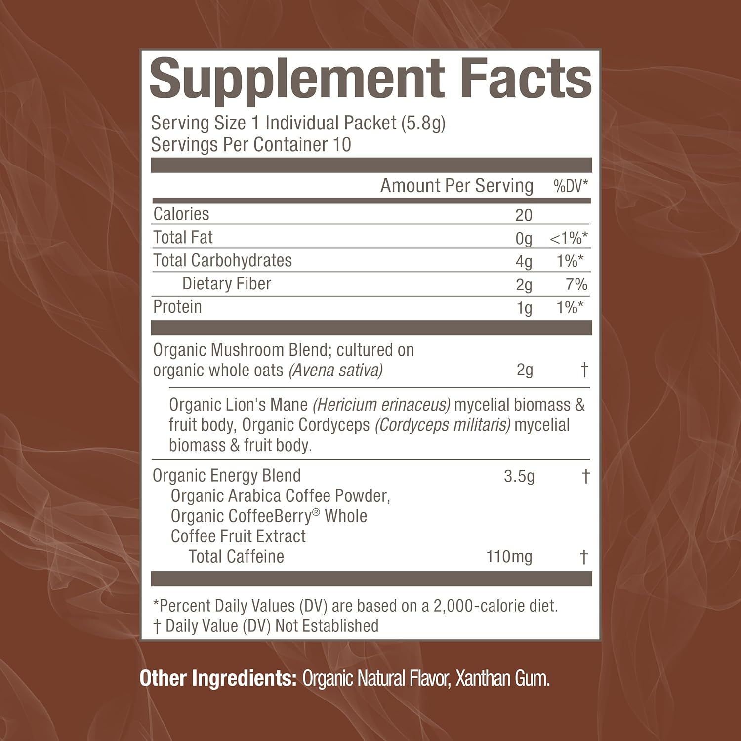 organic-mushroom-superfood-coffee-blend-powder-10-single-serve-packets-with-arabica-beans-lions-mane-cordyceps-turkey-tail-reishi-extract-ginkgo-biloba-for-energy-and-focus-5