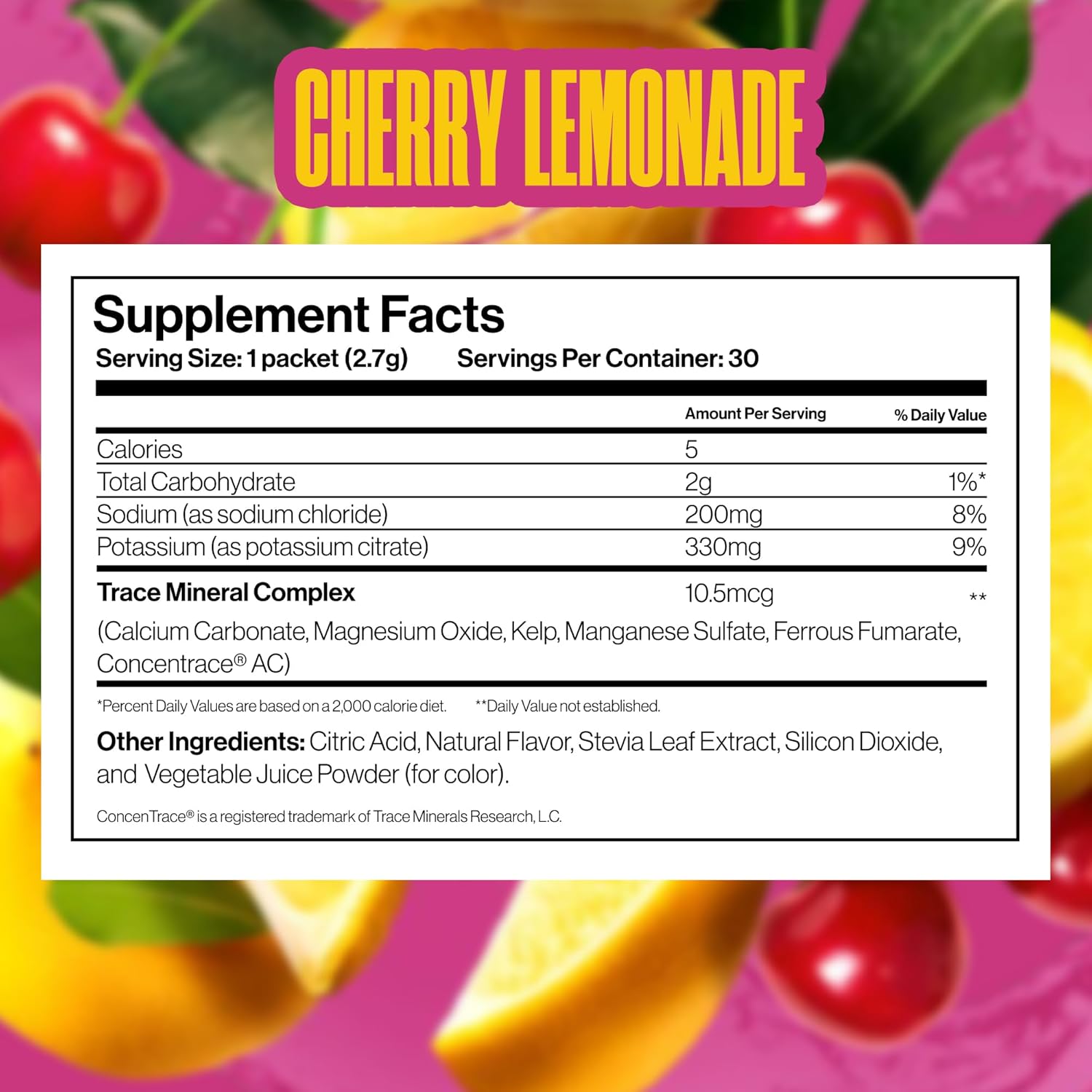 dr-price-electrolytes-powder-packets---keto-friendly-hydration-pack-with-no-sugar---fasting-sports-drink-mix---cherry-lemonade-flavor---30-packs-2