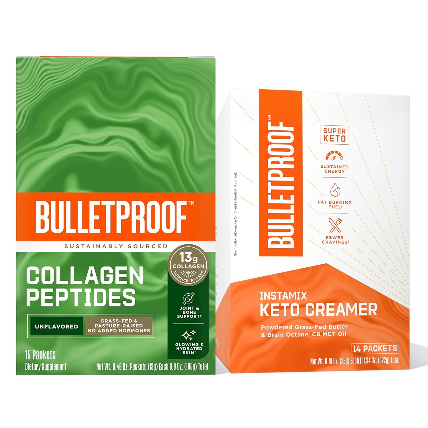 bulletproof-coffee-duo-bundle-instamix-keto-creamer-with-ghee-mct-oil-14-pack-unflavored-collagen-protein-15-pack-for-skin-bones-joints-1