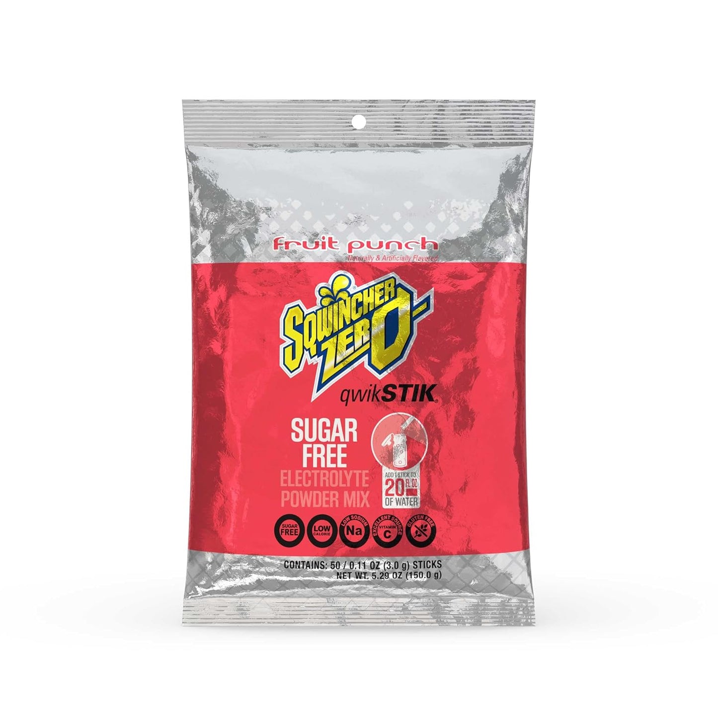 sqwincher-zero-qwik-stik-fruit-punch-electrolyte-powder-drink-mix---50-pack-sugar-free-low-calorie-sodium-1