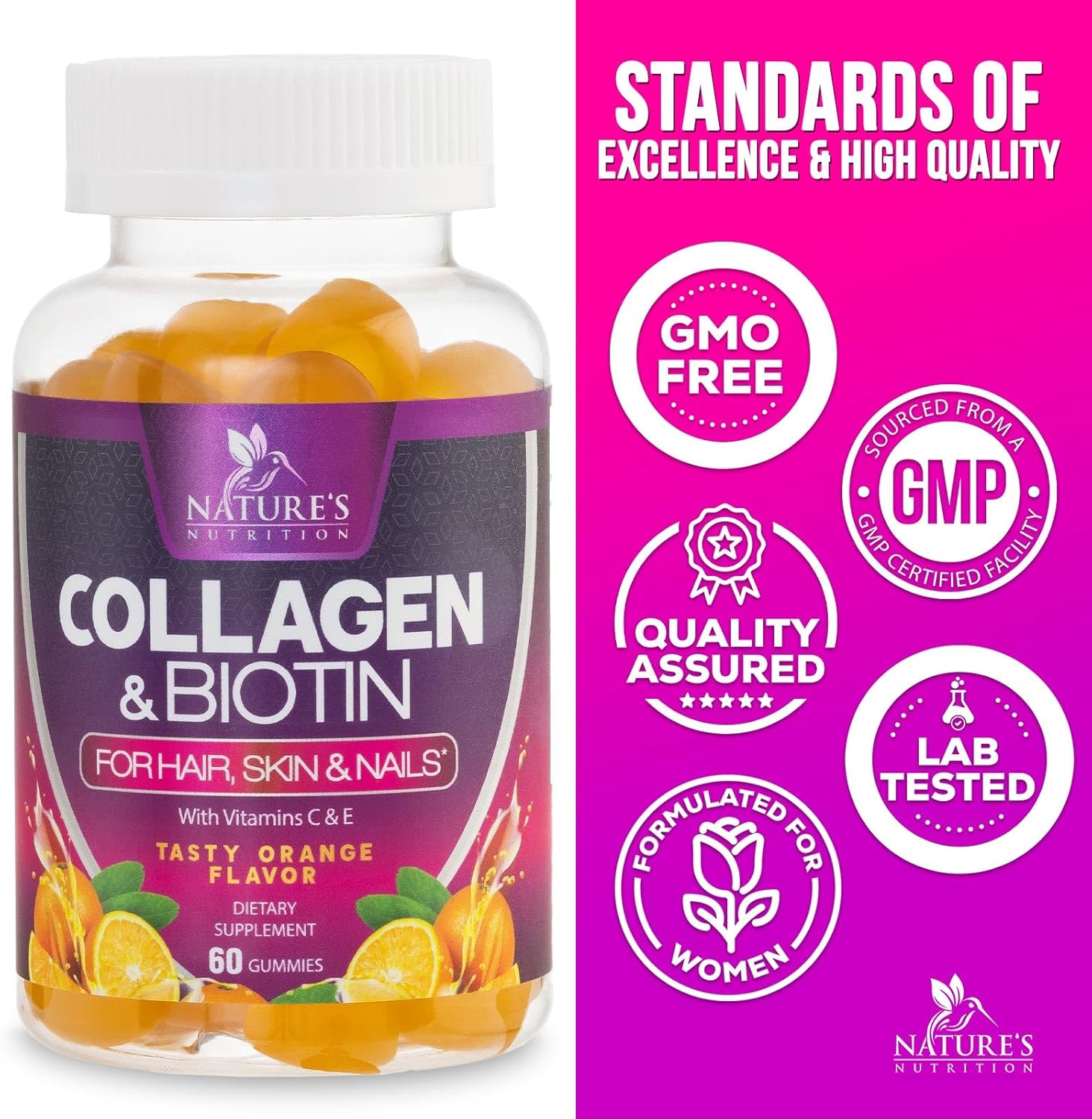 hydrolyzed-collagen-gummies-with-biotin-vitamin-c-zinc---hair-skin-nail-growth-support---women-men---60-count-gluten-free-non-gmo-4