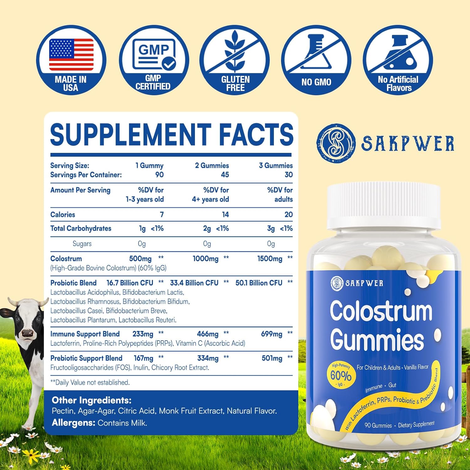 vanilla-flavored-bovine-colostrum-gummies-with-high-igg-for-adults-kids---90-sugar-free-gummies-with-lactoferrin-probiotics-prebiotics-2