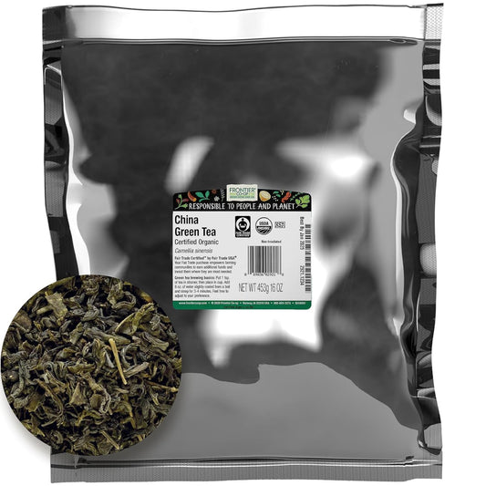 organic-china-green-tea-loose-leaf---aromatic-flavorful---1lb-bulk-bag---ideal-for-culinary-tea-purposes-1