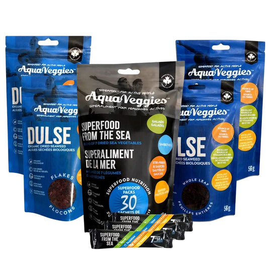 organic-atlantic-dulse-flake-and-whole-leaf-seaweed-combo-pack---hand-harvested-sun-dried-superfood---30-servings-2oz-each---aqua-veggies-1
