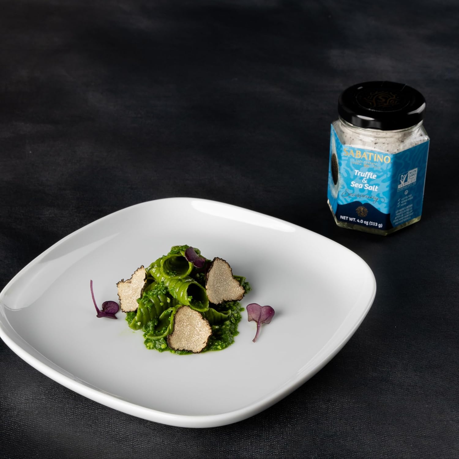 sabatino-tartufi-truffle-salt-seasoning---all-natural-gourmet-salt-with-sicilian-sea-salt---kosher-and-non-gmo-certified---4-oz-jar-3