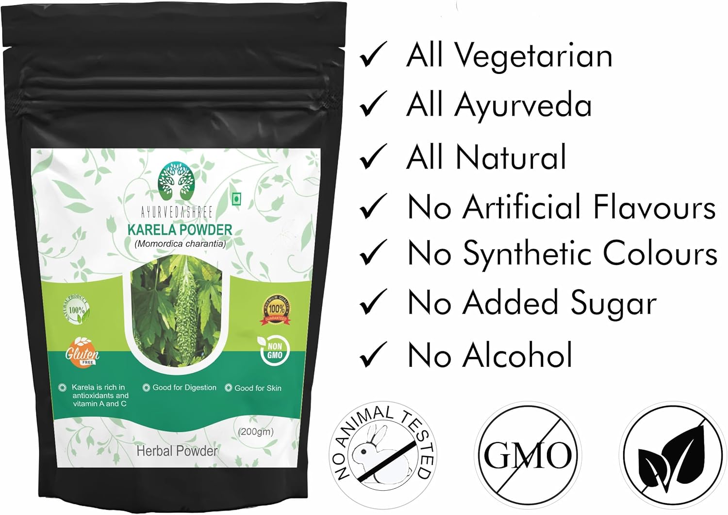 organic-bitter-melon-powder-200g-momordica-charantiakarela-fruit-ayurvedic-herb-for-liver-skin-herbal-supplement-for-stomach-health-2