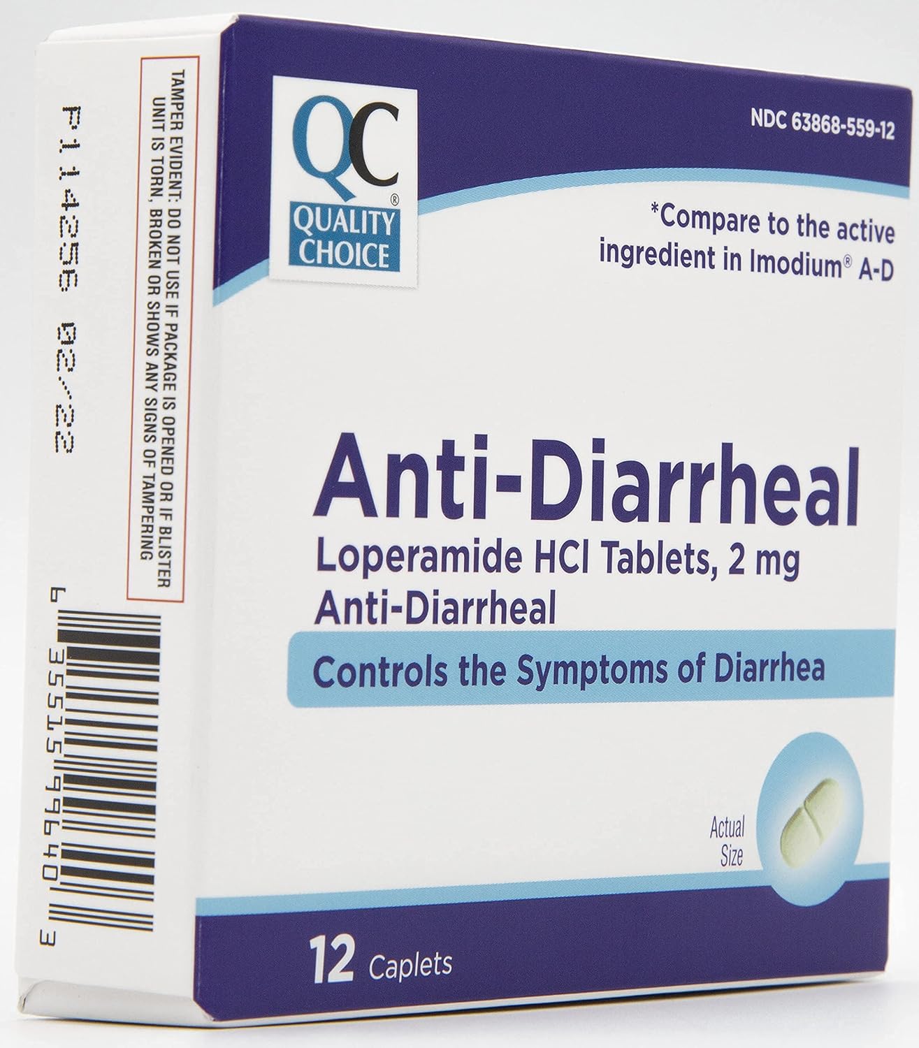 high-quality-2mg-loperamide-hci-tablets-for-diarrhea-relief---12-caplets-2