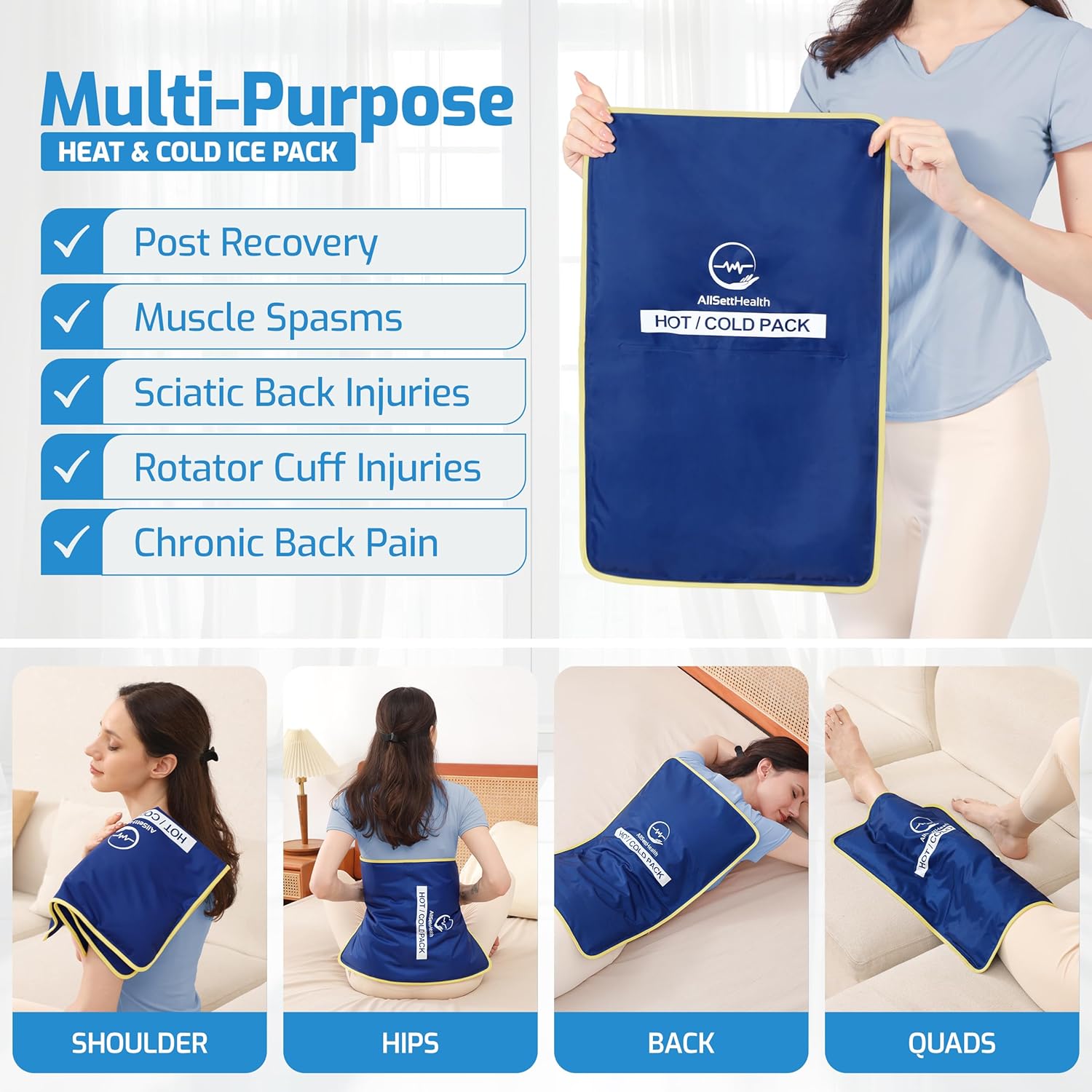 large-reusable-gel-ice-pack-23x15-for-injuries---back-pain-relief-post-surgery-recovery---flexible-cold-pack-for-lower-back-pain---allsett-health-4