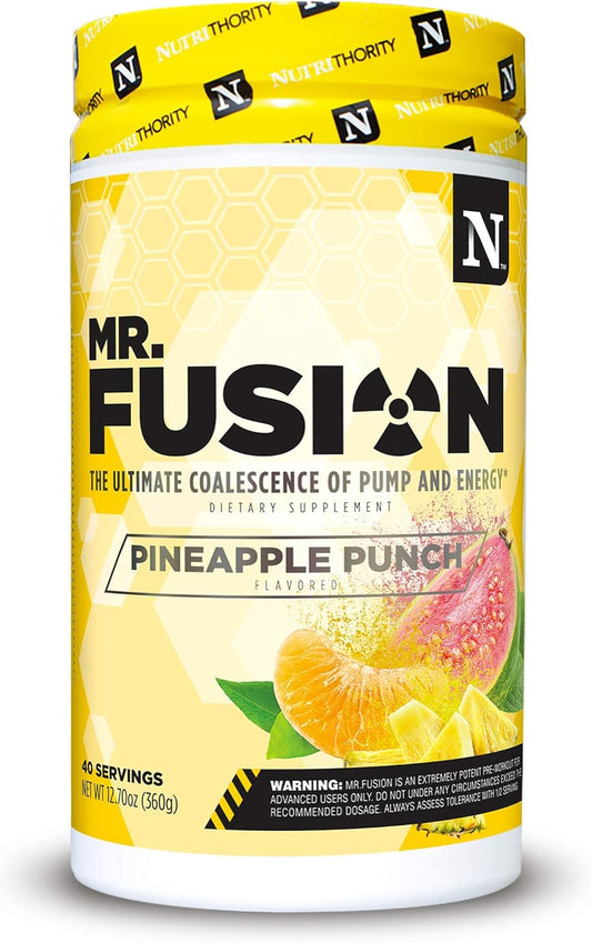 nutrithority-mrfusion-pineapple-punch-pre-workout-supplement---40-servings-for-intense-focus-pumps-nitric-oxide-booster-powerful-energy-powder-for-strength-gains---no-crash-formula-1