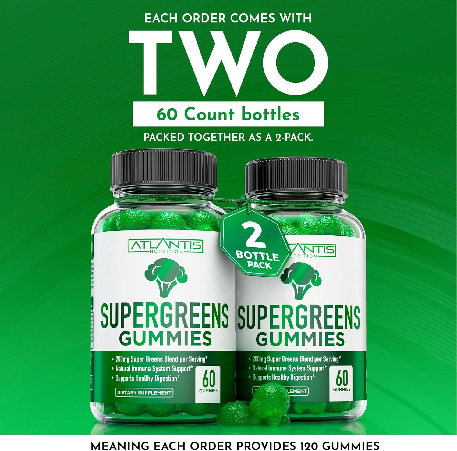 atlantis-nutrition-supergreens-gummies---2-pack-daily-green-supplement-with-spinach-broccoli-moringa-beet-root-and-more---immunity-support-with-natural-raspberry-flavor---120-gummies-2