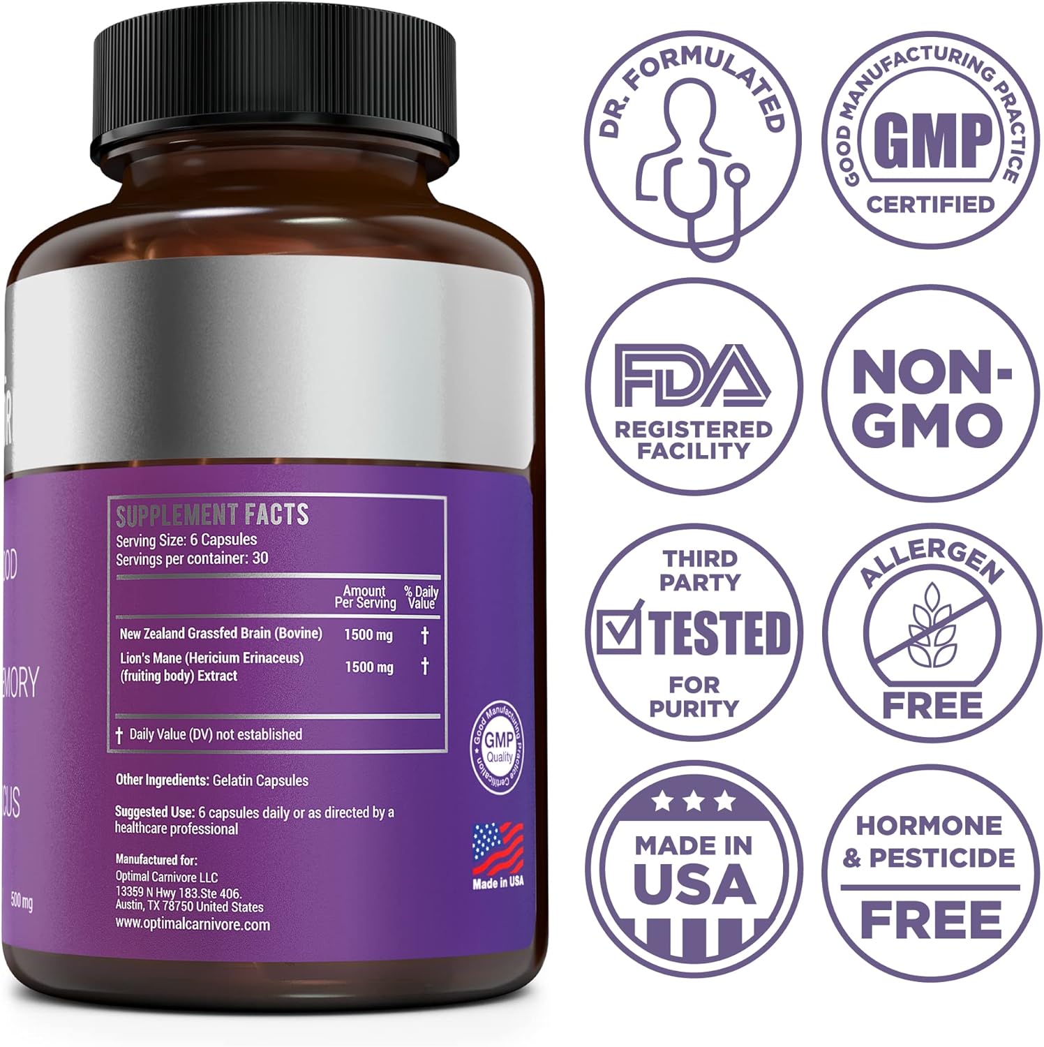 powerful-lions-mane-mushroom-beef-brain-nootropic-supplement-for-memory-focus---180-capsules-2