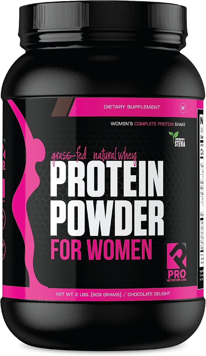chocolate-delight-whey-protein-powder-for-women---low-carb-gluten-free-grass-fed-protein-shake---supports-weight-loss---natural-stevia-sweetened---20g-protein---2lb-1