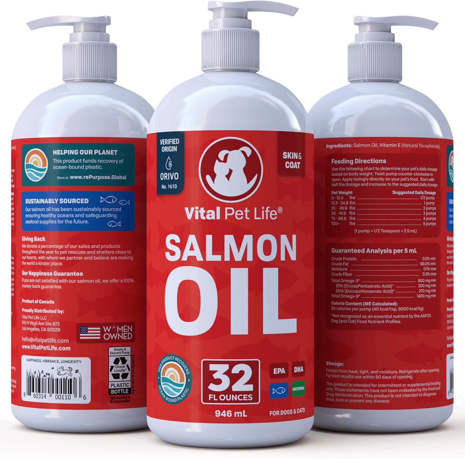 natural-liquid-salmon-oil-supplement-for-dogs-cats---supports-healthy-skin-coat-joints-bones---omega-3-epa-dha---allergy-inflammation-defense---32-oz-7