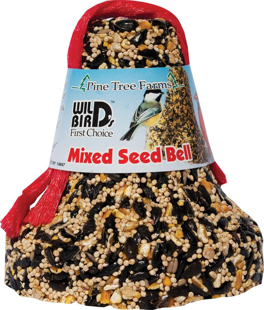 pine-tree-farms-1320-mixed-seed-bell-feeder-with-net---16-ounce-capacity-1