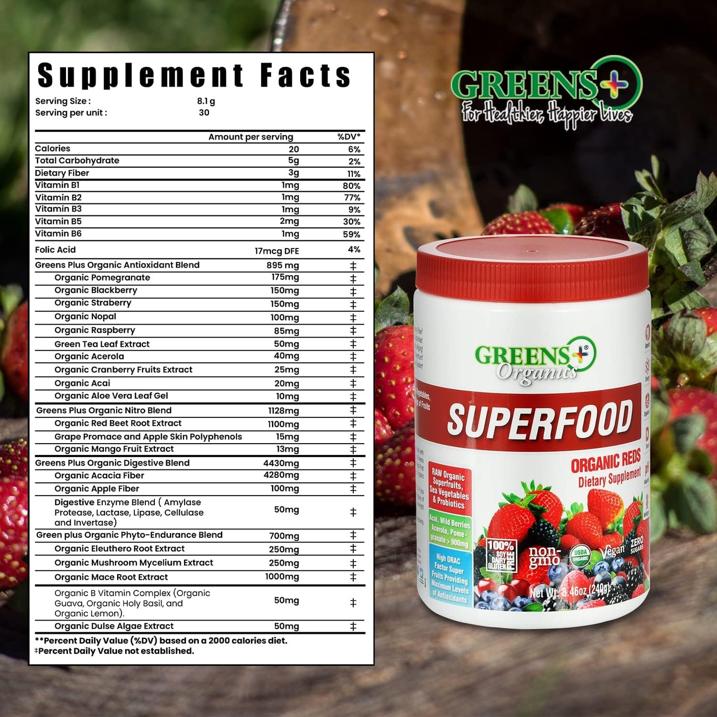 organic-reds-superfood-powder---antioxidant-blend-for-energy-boost---vegan-soydairygluten-free---846oz-2