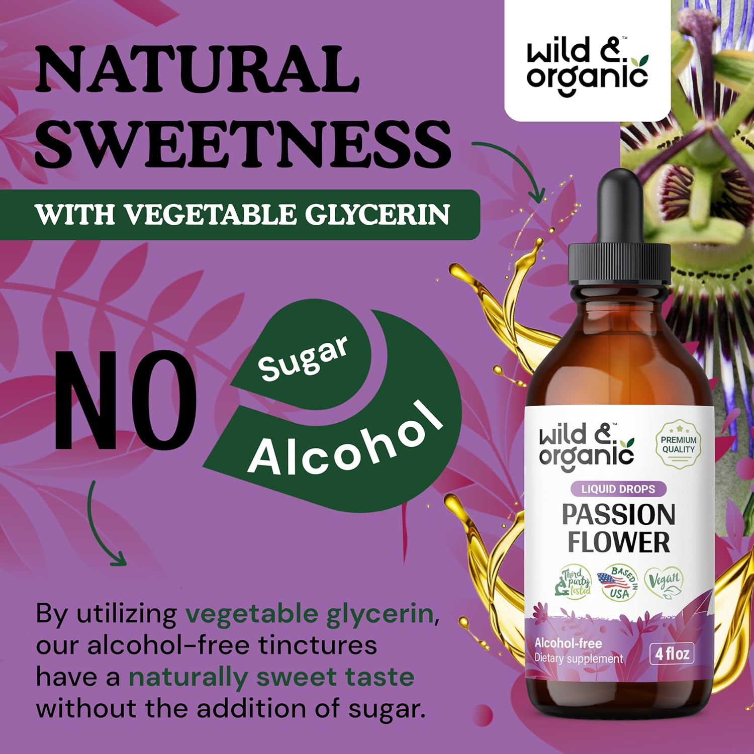 organic-passion-flower-tincture-for-mood-support---calming-herbal-supplement---passiflora-incarnata-liquid-extract---vegan-sugar-free---4-fl-oz-6