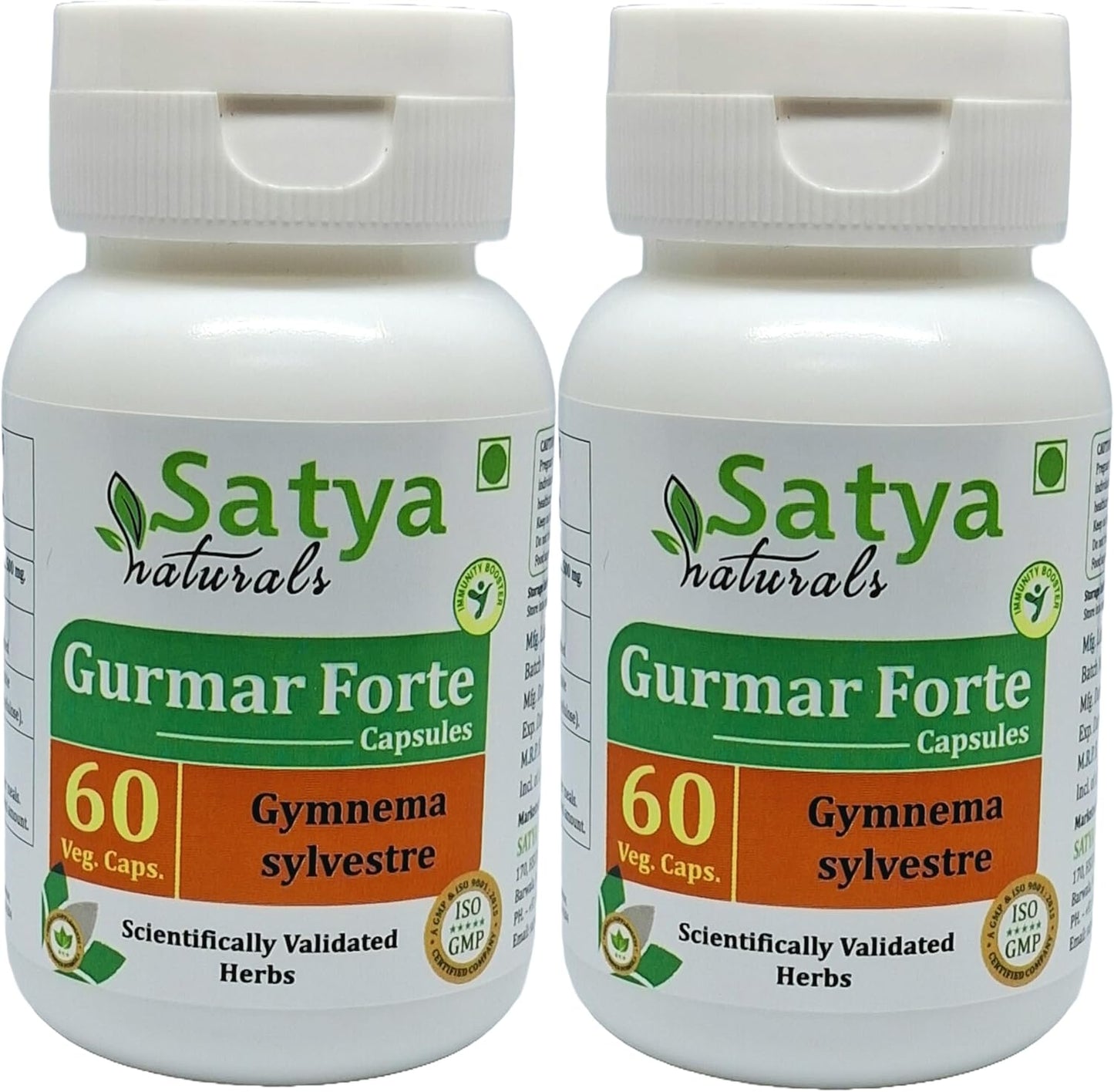 gurmar-forte-capsules-500mg---gymnema-sylvestre-extract-for-men-and-women---ayurvedic-herbal-supplement---2-bottles-of-60-veg-capsules---satya-naturals-1