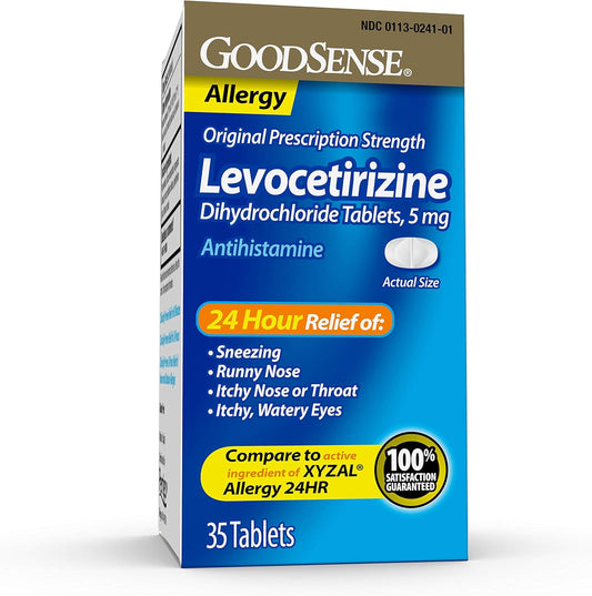 goodsense-levocetirizine-dihydrochloride-5mg-tablets---antihistamine-allergy-relief-35-count-pack-1