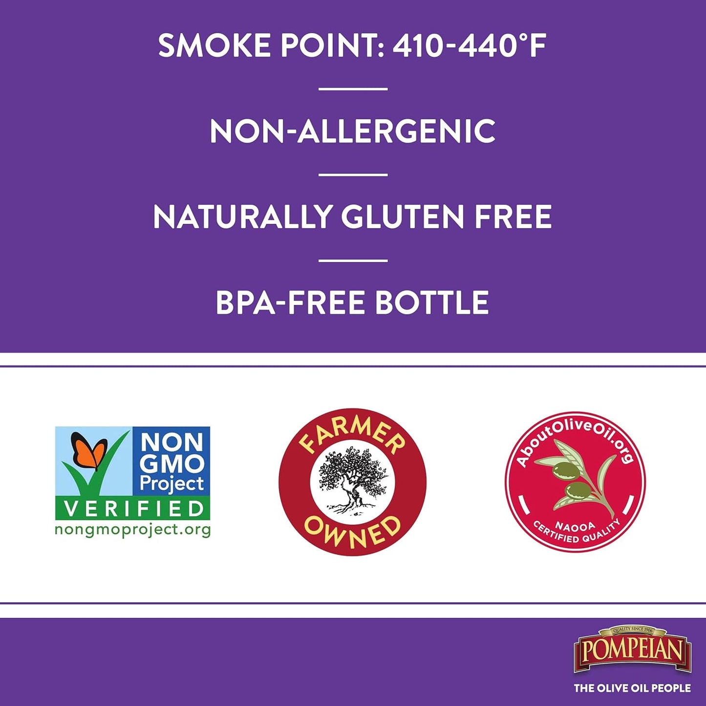 pompeian-mild-taste-olive-oil---ideal-for-roasting-and-sauteing---gluten-free-non-allergenic-non-gmo---24-fl-oz-bottle-4