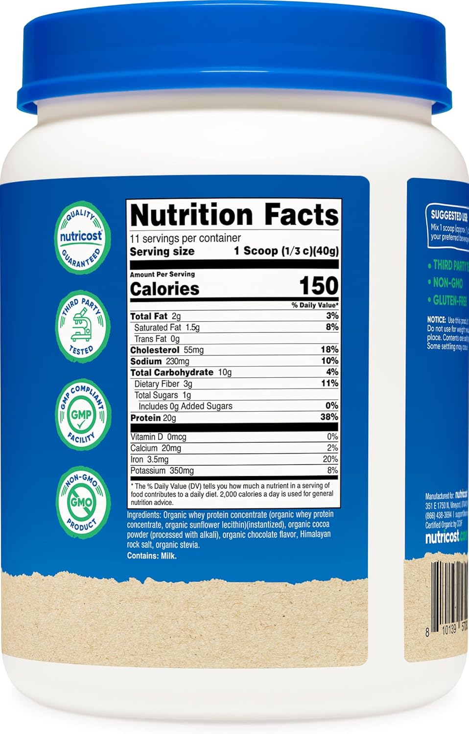 organic-double-chocolate-whey-protein-concentrate-1lb---gluten-free-non-gmo-by-nutricost-5