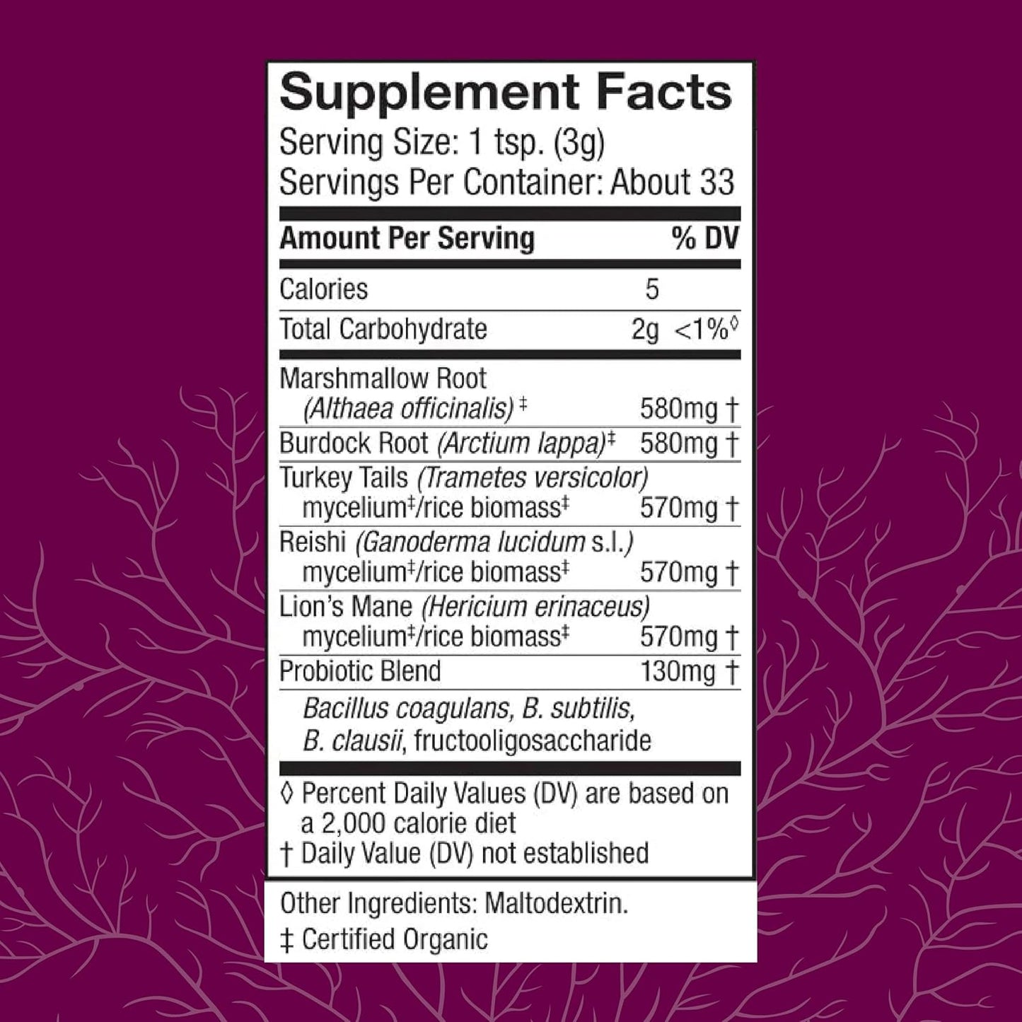 mycobotanicals-microbiome-powder---digestive-immune-support-supplement---gut-health-with-turkey-tail-lions-mane-reishi---35-oz-2