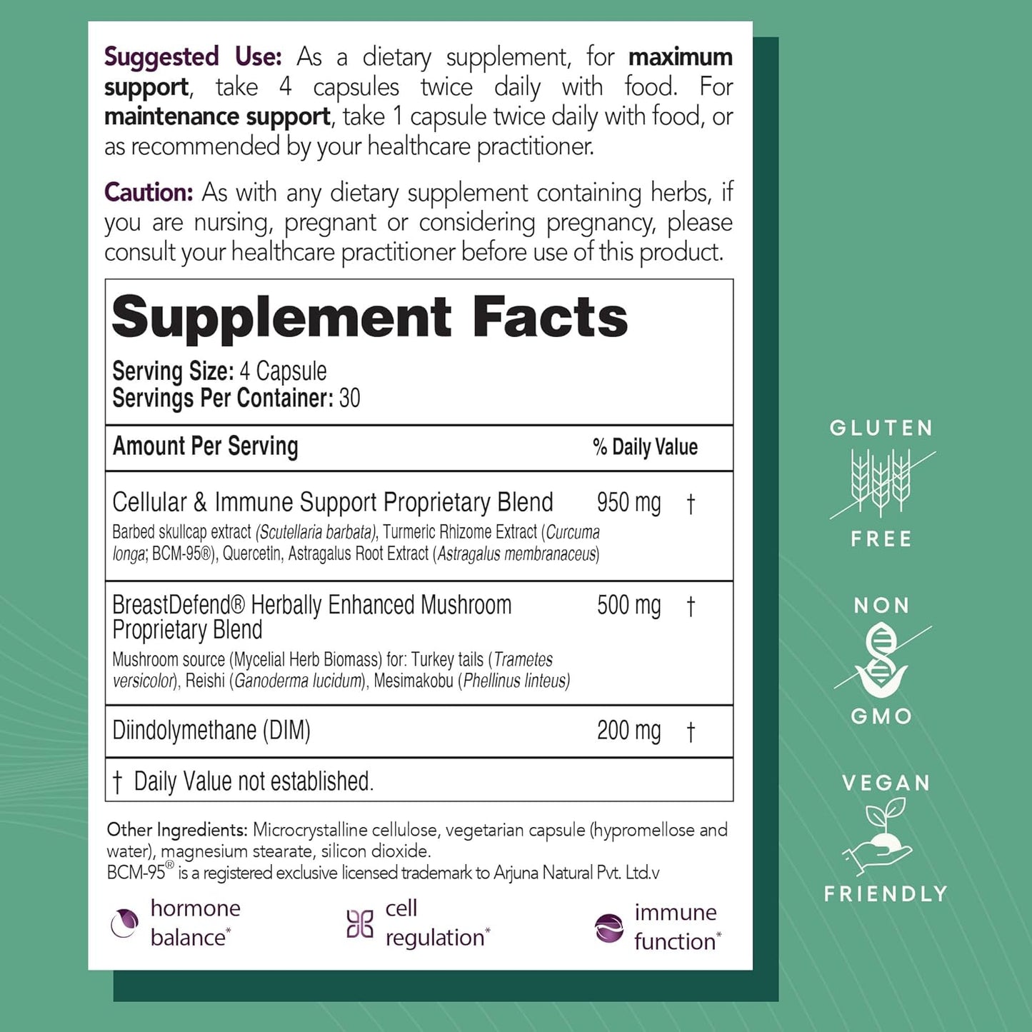 womens-breast-health-support-supplement---econugenics-breastdefend-dim-capsules-with-turmeric-reishi-turkey-tail-mushrooms-quercetin-astragalus---hormone-balance-immune-boost---30-count-4