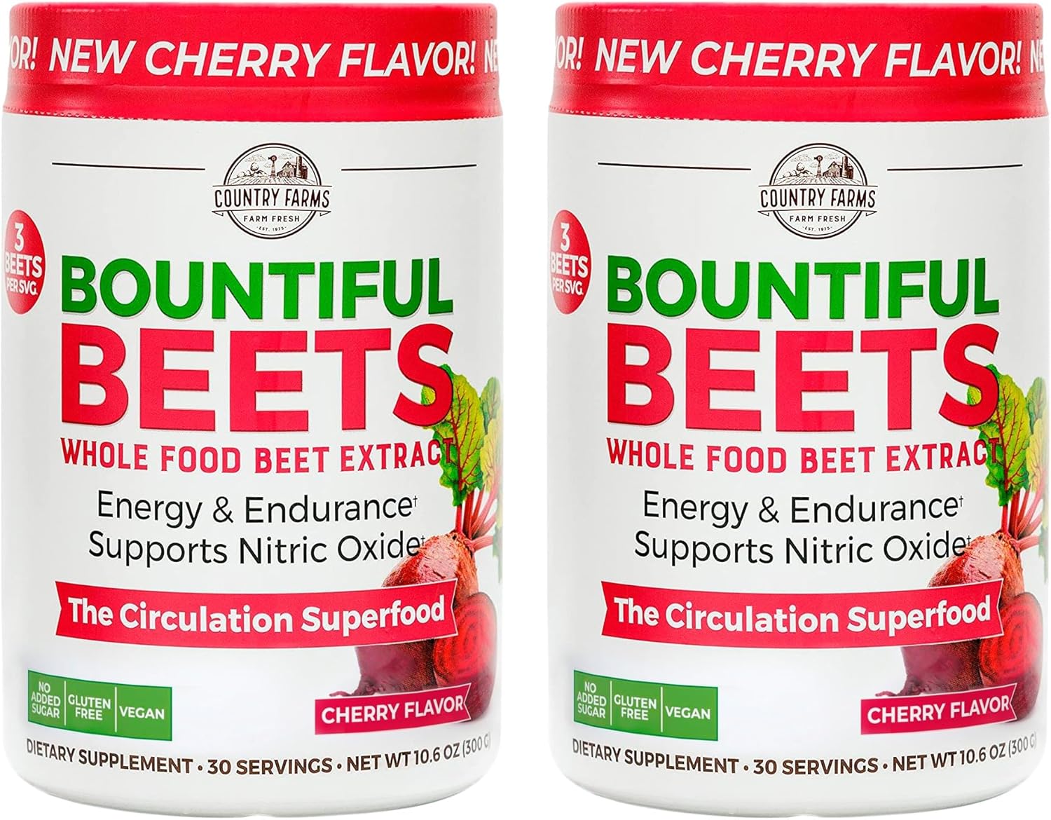 country-farms-cherry-flavored-beet-powder---natural-nitric-oxide-booster-for-healthy-circulation-and-energy---wholefood-extract-superfood-with-60-servings-1