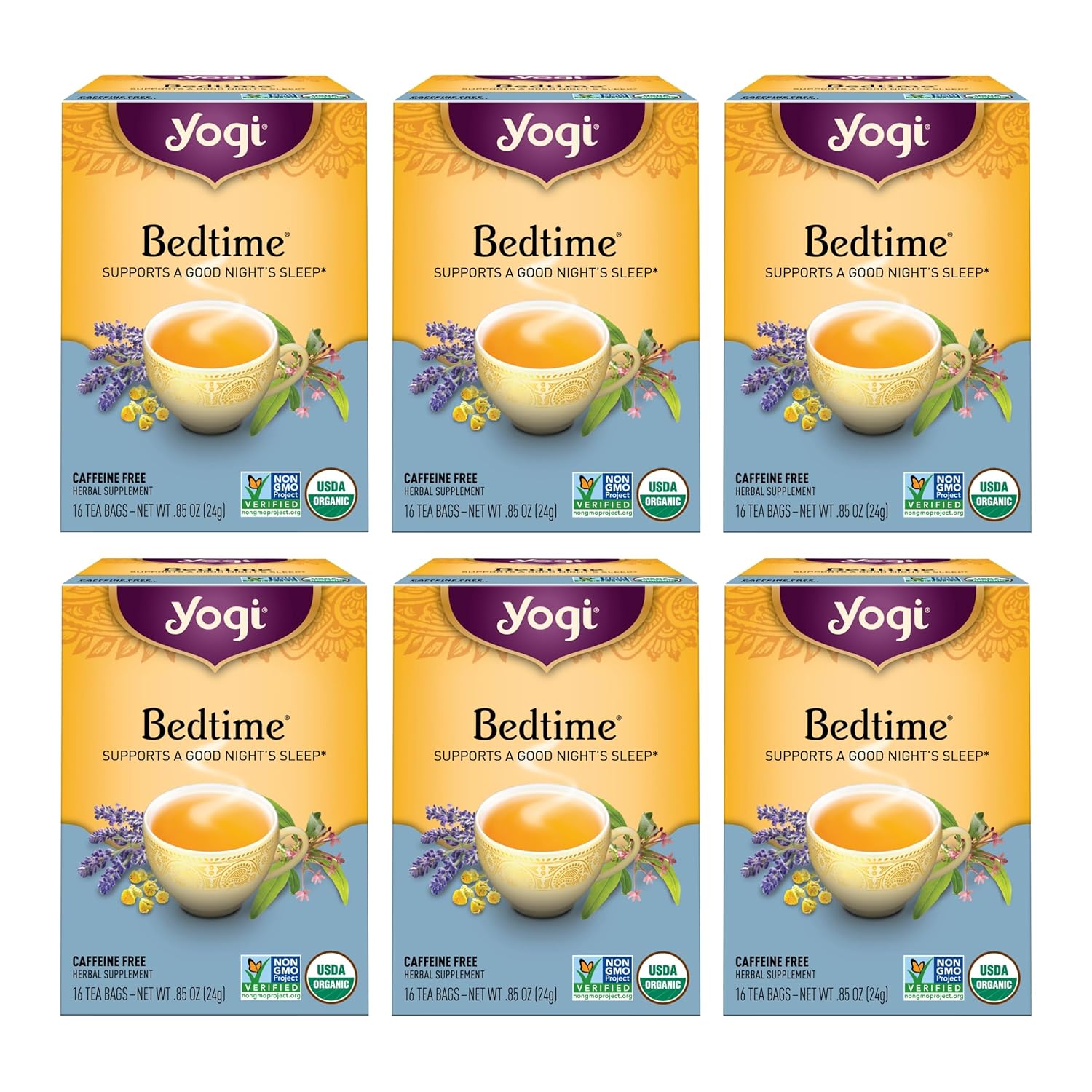 organic-yogi-tea-bedtime-6-pack-for-good-nights-sleep-herbal-tea-with-passionflower-chamomile-valerian-root-lavender-96-tea-bags-supports-relaxation-and-restful-sleep-1