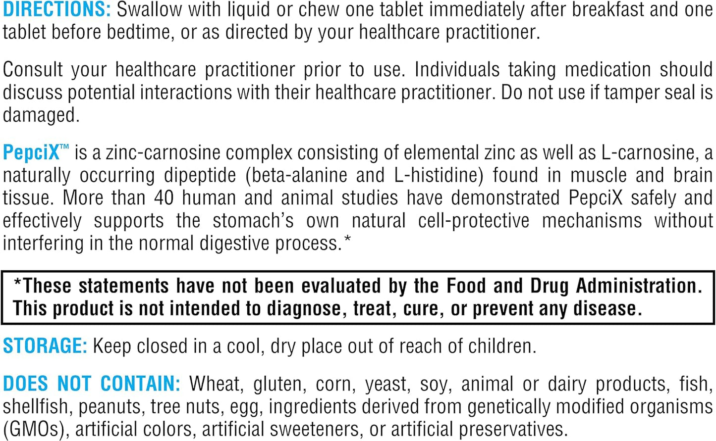 xymogen-pepcix-zinc-l-carnosine-supplement---supports-gut-and-digestive-health---acid-reflux-relief---60-tablets-4