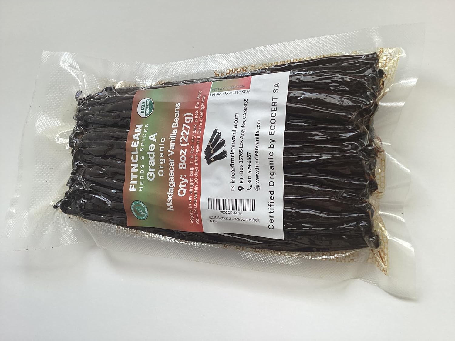organic-madagascar-vanilla-beans---grade-a-8oz-by-fitnclean-herbs-and-spices---usda-certified-fresh-6-8-for-cooking-baking-extract---non-gmo-bourbon-gourmet-pods---05-lb-bulk-7
