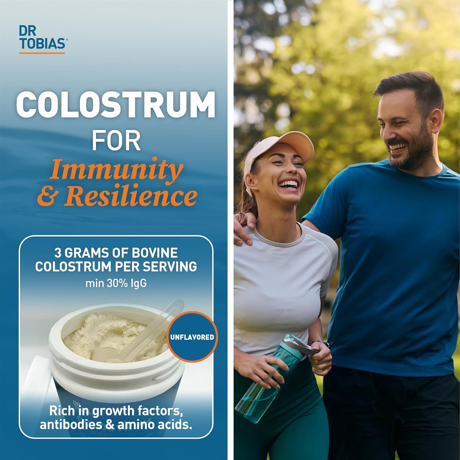premium-bovine-colostrum-powder-supplement---immune-support-gut-health-muscle-recovery---3g-per-serving-30-igg---unflavored---8-oz-76-servings-2