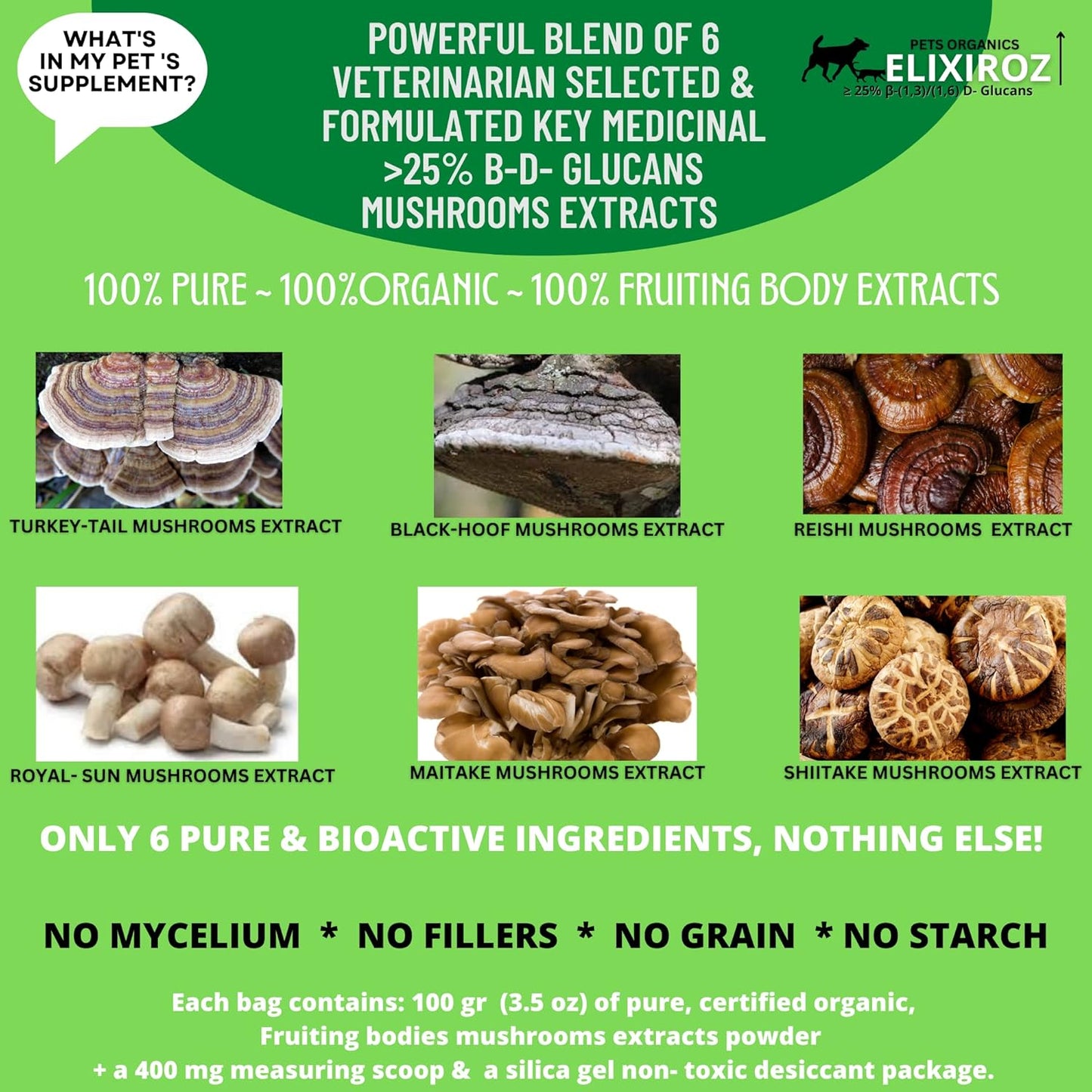 organic-pet-immunity-booster-with-mushrooms-for-dogs-cats---veterinarian-formulated-with--glucan-reishi-extracts-5