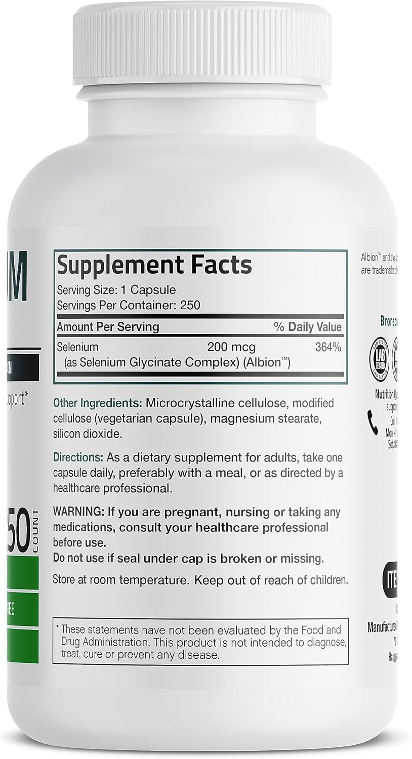 high-absorption-selenium-200-mcg---yeast-free-amino-acid-complex---essential-trace-mineral---250-vegetarian-capsules-2