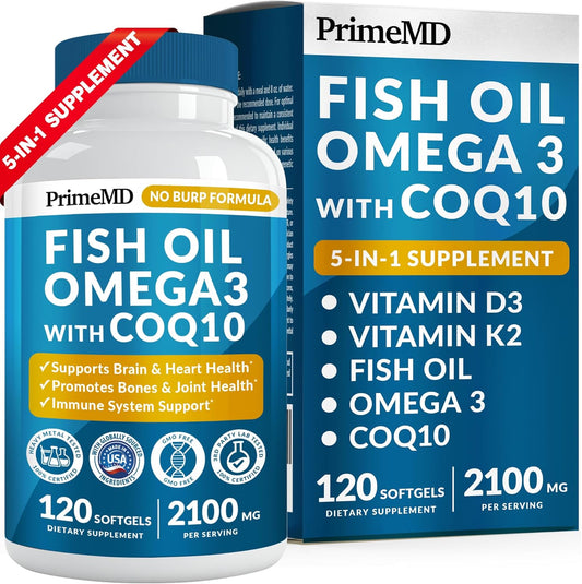 high-potency-primemd-lemon-flavored-5-in-1-fish-oil-omega-3-fatty-acid-supplements---2100mg-with-vitamins-d3-k2-and-coq10---120-softgels-1