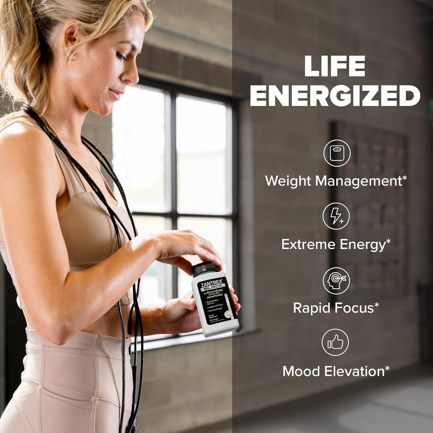 Energy-Boosting Supplement with Natural Caffeine and Herbal Ingredients - Zantrex Black Softgels for Metabolism and Craving Control - Espot.com.au