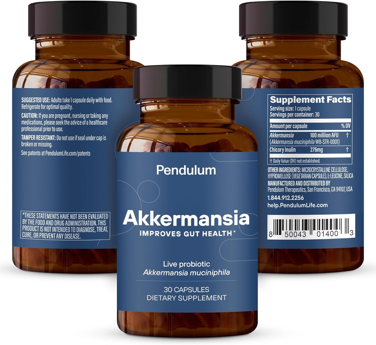 pendulum-akkermansia-probiotic-capsules---delayed-release-third-party-tested-100m-afu-live-strain-prebiotic-fiber-for-gut-health-glp-1-support---90-count-2