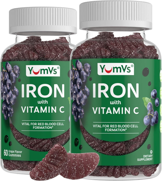 grape-flavor-iron-gummies-with-vitamin-c---10-mg-chewable-blood-builder-supplement---kosher-gluten-free---60-count-pack-1